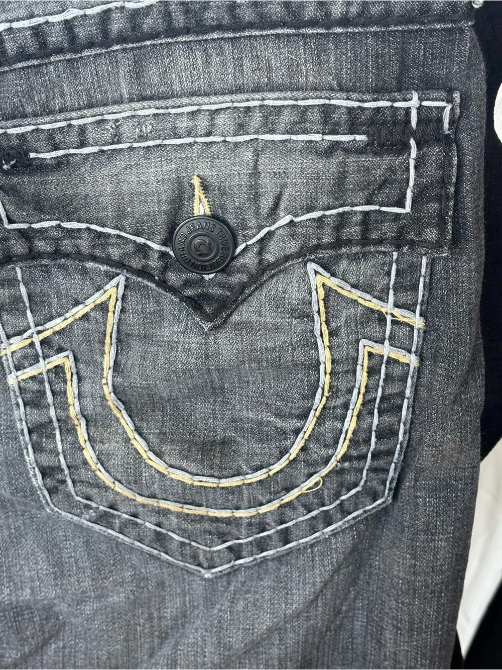True Religion faded black